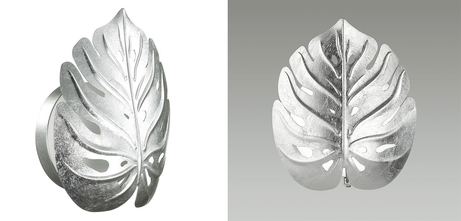 Бра Silver Monstera Leaf Бра Silver Monstera Leaf - Loft-Concept в Омске
