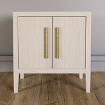 Тумбочка Primo с дверцами шпон Светлый дуб варинант исполнения - 2 | Loft Concept в Омске