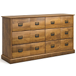 Деревянный комод с 6-ю ящиками Blanton Chest of Drawers варинант исполнения - 2 | Loft Concept в Омске