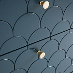Комод с 6 выдвижными ящиками Scale Ornament Blue Chest of Drawers варинант исполнения - 5 | Loft Concept в Омске