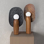 Настольная лампа из дерева Decorative Wooden Lamp варинант исполнения - 2 | Loft Concept в Омске