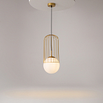 Подвесной светильник Cage Ball Pendant варинант исполнения - 2 | Loft Concept в Омске