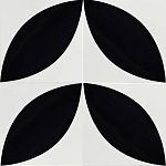 Дизайнерская плитка с узором Лепесток варинант исполнения - 3 | Loft Concept в Омске