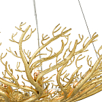 Люстра в форме золотой чаши из кораллов Coral Decor варинант исполнения - 1 | Loft Concept в Омске