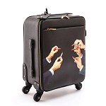 Чемодан дорожный SELETTI Travel Kit Trolley Lipstick Black варинант исполнения - 2 | Loft Concept в Омске