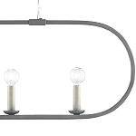 Люстра линейная в овальной раме Traditional Clean Lines варинант исполнения - 1 | Loft Concept в Омске