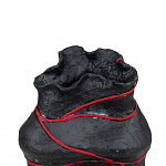 Ваза с красным кожаным жгутом "Красной нитью" варинант исполнения - 2 | Loft Concept в Омске