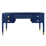 Письменный стол с 4-мя ящиками Elsa Dreams Blue варинант исполнения - 6 | Loft Concept в Омске