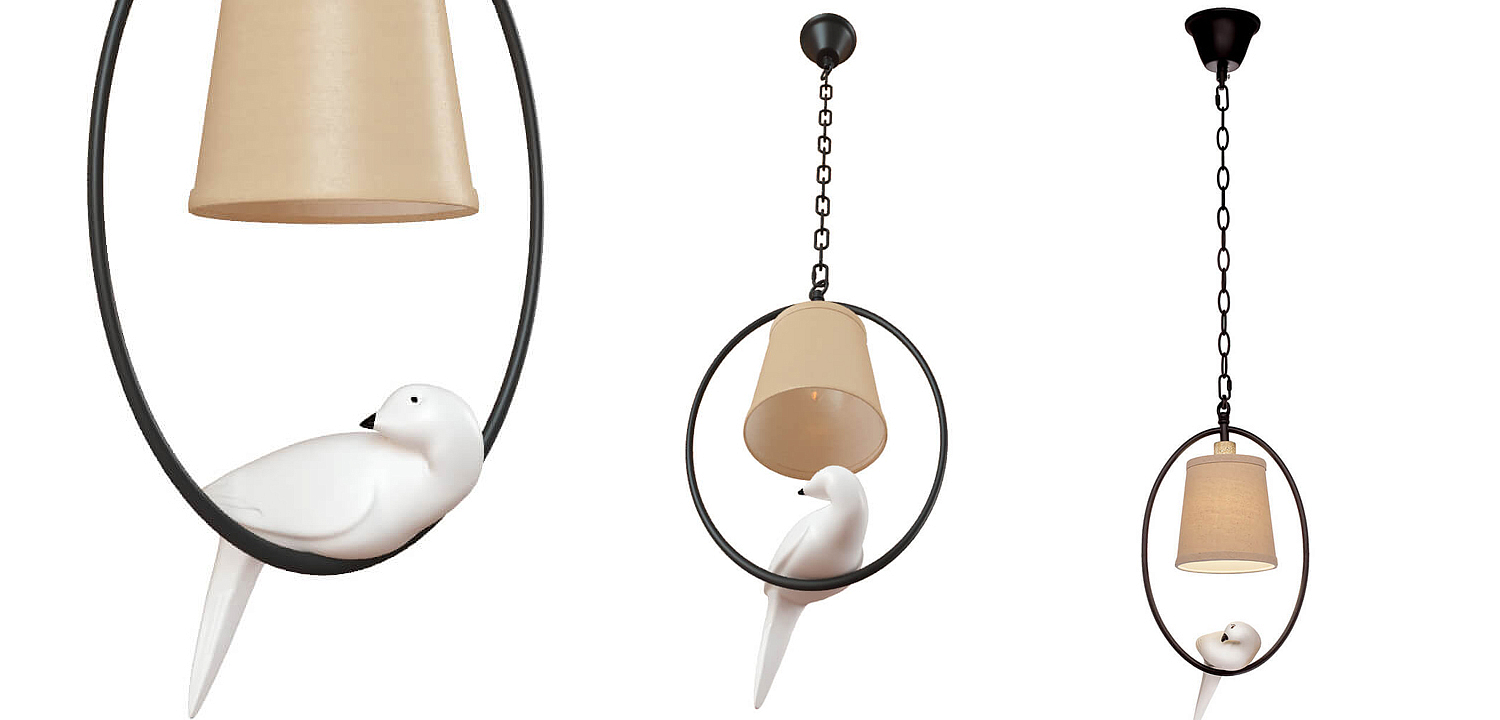 Подвесной светильник Norman Bird Chandelier One II Подвесной светильник Norman Bird Chandelier One II - Loft-Concept в Омске