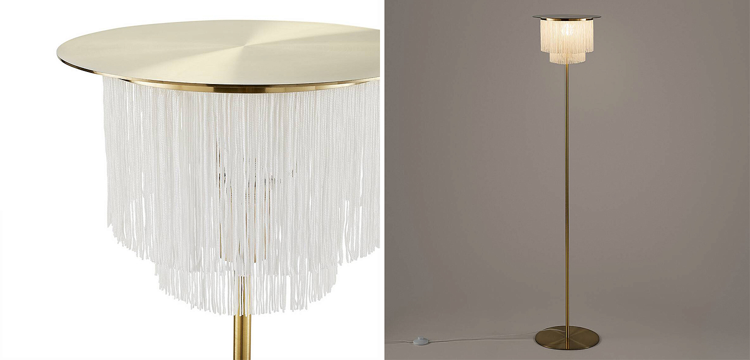 Торшер Houtique Floor lamp Cream Торшер Houtique Floor lamp Cream - Loft-Concept в Омске