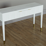 Туалетный стол - Трельяж Elsa Dreams White 120 см варинант исполнения - 4 | Loft Concept в Омске