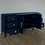 Большой Комод-буфет Elsa Dreams Blue с ящиками варинант исполнения - 6 | Loft Concept в Омске