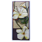 Аксессуар настенный из металла Blank Space White Flowers варинант исполнения - 1 | Loft Concept в Омске