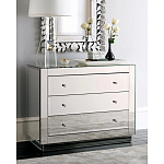 Комод зеркальный с 3-мя ящиками Mirror Chest of Drawers варинант исполнения - 2 | Loft Concept в Омске