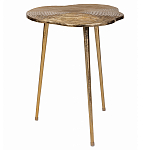 Металлический кофейный столик Puddle Gold варинант исполнения - 1 | Loft Concept в Омске