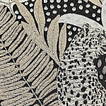 Мебельная ткань Шенилл коричневый принт 280 см T2-146 варинант исполнения - 2 | Loft Concept в Омске