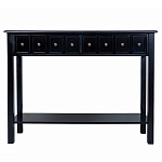 Черная консоль с выдвижными ящиками Monica варинант исполнения - 1 | Loft Concept в Омске