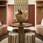 Панно на стену плетеное Макраме бежевый цвет  варинант исполнения - 7 | Loft Concept в Омске