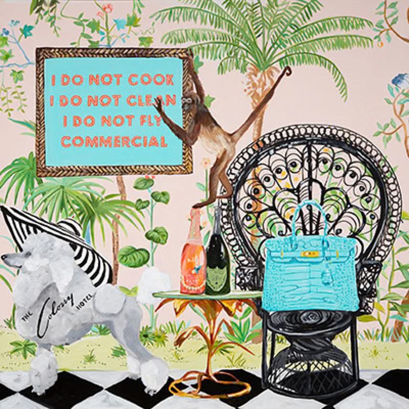 Картина The Colony Hotel Collection: I Do Not Cook. I Do Not Clean. I Do Not FlyCommercial. Мульти Картина The Colony Hotel Collection: I Do Not Cook. I Do Not Clean. I Do Not FlyCommercial. Мульти в Омске | Loft Concept