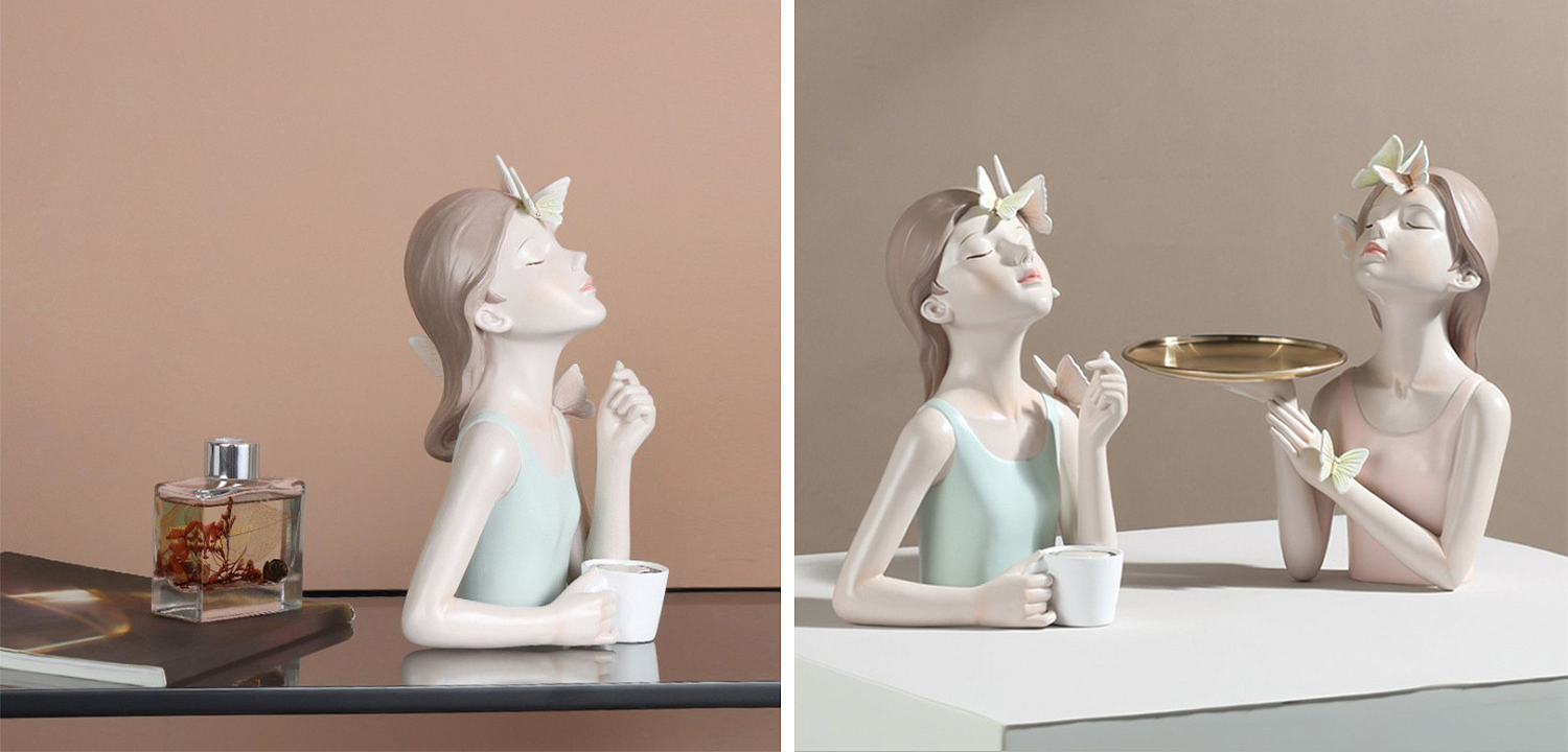 Статуэтка Butterfly Girl Sympathy Статуэтка Butterfly Girl Sympathy - Loft-Concept в Омске