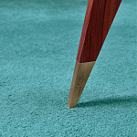 Дизайнерский кофейный стол со стеклянной столешницей Gio Ponti D.552.2 Coffee Table варинант исполнения - 4 | Loft Concept в Омске