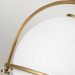 Потолочный светильник с плафоном в форме белого матового шара Hinkley варинант исполнения - 17 | Loft Concept в Омске