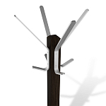 Вешалка с квадратным основанием и 4-мя металлическими крючками Industrial Metal Rust варинант исполнения - 2 | Loft Concept в Омске