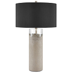 Настольная лампа на сером бетонном основании Delicate Brutality варинант исполнения - 2 | Loft Concept в Омске