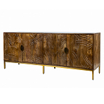 Широкая тумба с фактурным фасадом Termite варинант исполнения - 6 | Loft Concept в Омске