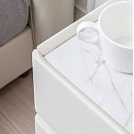 Умная прикроватная тумба с беспроводной зарядкой и подсветкой Smart Bedside Table варинант исполнения - 3 | Loft Concept в Омске