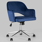 Кресло для компьютерного стола Veloury Blue варинант исполнения - 2 | Loft Concept в Омске