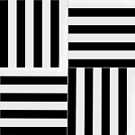 Дизайнерская плитка с узором Вертикаль варинант исполнения - 1 | Loft Concept в Омске