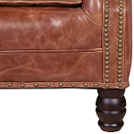 Кожаное кресло James Brown Leather Armchair варинант исполнения - 5 | Loft Concept в Омске