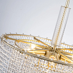 Люстра многоярусная с каскадами кристаллов Crystal Rains варинант исполнения - 4 | Loft Concept в Омске