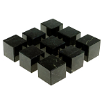 Камни для охлаждения виски из чёрного змеевика Natural Stone Cube варинант исполнения - 3 | Loft Concept в Омске