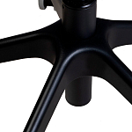 Стул с мягкой бежевой обивкой из велюра и подъемно-поворотным механизмом на черных колесиках Harper Beige варинант исполнения - 5 | Loft Concept в Омске