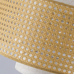 Торшер с декоративным поясом из плетеного бамбука Biuloggicu варинант исполнения - 6 | Loft Concept в Омске