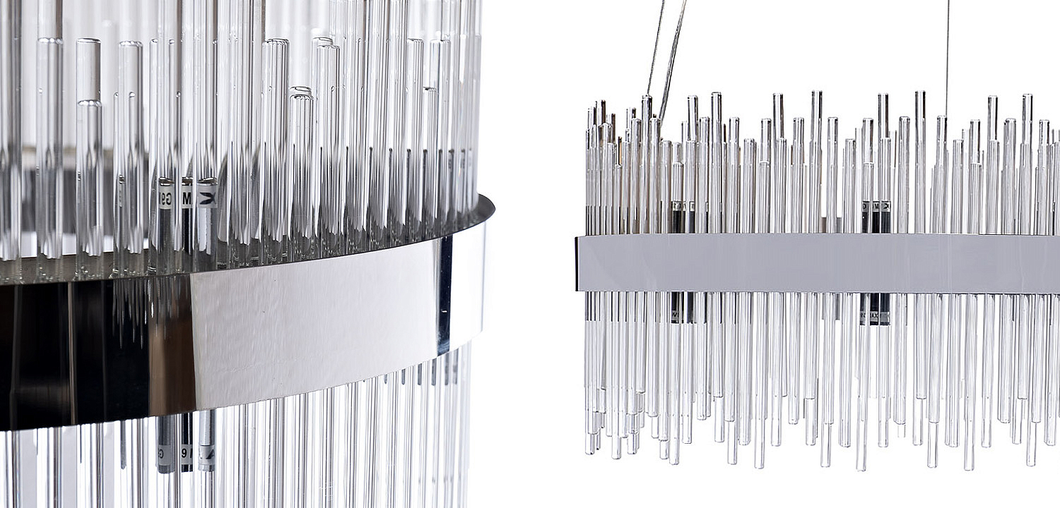 Люстра Nembus Chandelier 60 chrome Люстра Nembus Chandelier 60 chrome - Loft-Concept в Омске