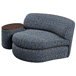 Кушетка со столиком Ulysses варинант исполнения - 1 | Loft Concept в Омске