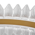 Люстра круглая с декоративными элементами в виде лепестков Round Light Flashing варинант исполнения - 8 | Loft Concept в Омске