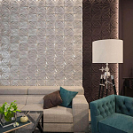 Гипсовая 3D панель с принтографией PM-37 варинант исполнения - 2 | Loft Concept в Омске