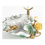 Чаша фигурная с обитателями леса и цветами Eden Garden варинант исполнения - 5 | Loft Concept в Омске