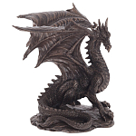 Декоративная статуэтка Дракон Dragon Brown Statuette варинант исполнения - 1 | Loft Concept в Омске