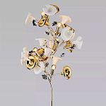 Торшер в виде белых и золотых цветов каллы Refined Taste of Light варинант исполнения - 2 | Loft Concept в Омске