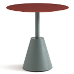 Стол для сада из стали Round Steel варинант исполнения - 2 | Loft Concept в Омске