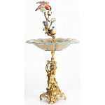 Фарфоровая чаша Фонтан птиц Verena варинант исполнения - 4 | Loft Concept в Омске