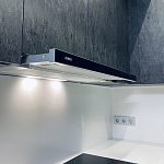 Угловой кухонный гарнитур Жемчужный белый Серый Clarke Kitchen Set White Grey варинант исполнения - 3 | Loft Concept в Омске