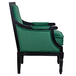 Кресло Harry Armchair black and green velour варинант исполнения - 2 | Loft Concept в Омске