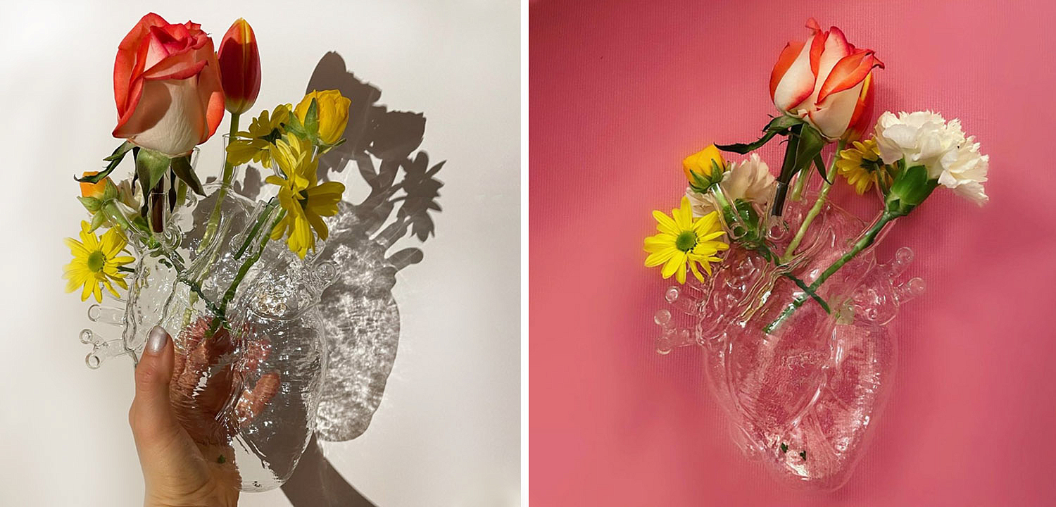 Ваза Seletti Love in Bloom Glass Ваза Seletti Love in Bloom Glass - Loft-Concept в Омске