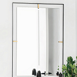 Зеркало прямоугольное в черной раме Gwendelyn варинант исполнения - 2 | Loft Concept в Омске